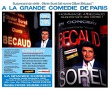 olivier sorel fait revivre gilbert becaud a la grande comedie de paris